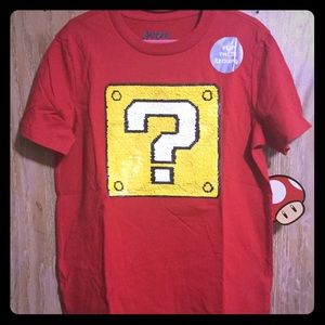 Two Mario Bros Shirts NWT